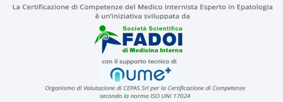 Certificazione del Medico Internista Esperto in Epatologia